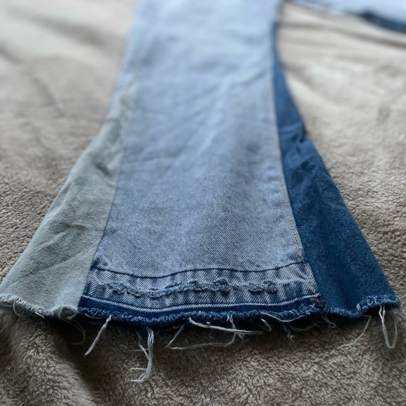 COPY - Gallery Dept. Vintage Stitched Flare & Fitted Denim Jeans size 34 - Picture 2 of 9